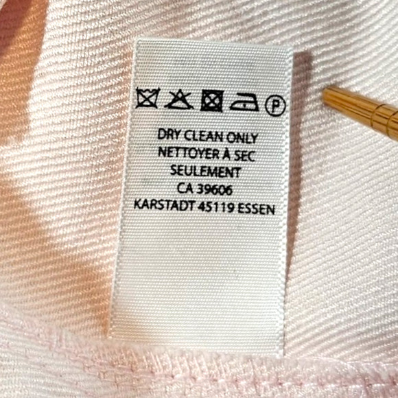 NWT Pink Tartan Legging Ankle Zip Pants Sz. 0 [26x34] Baby Pink - Picture 6 of 11